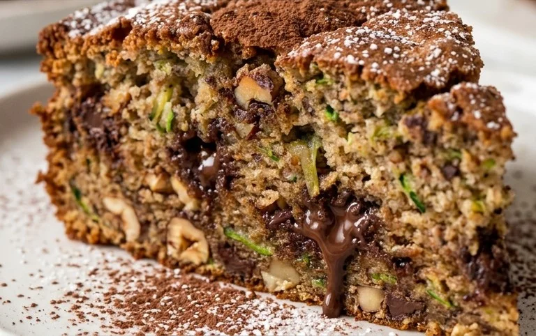 The Best Zucchini Hazelnut Chocolate Chip Cake . . . Ever.